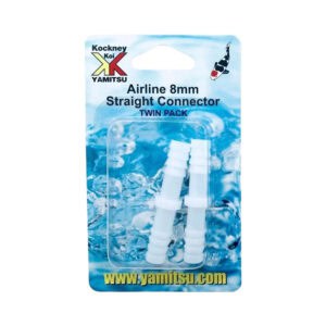 3/8"/8mm Straight Connector 2 pack
